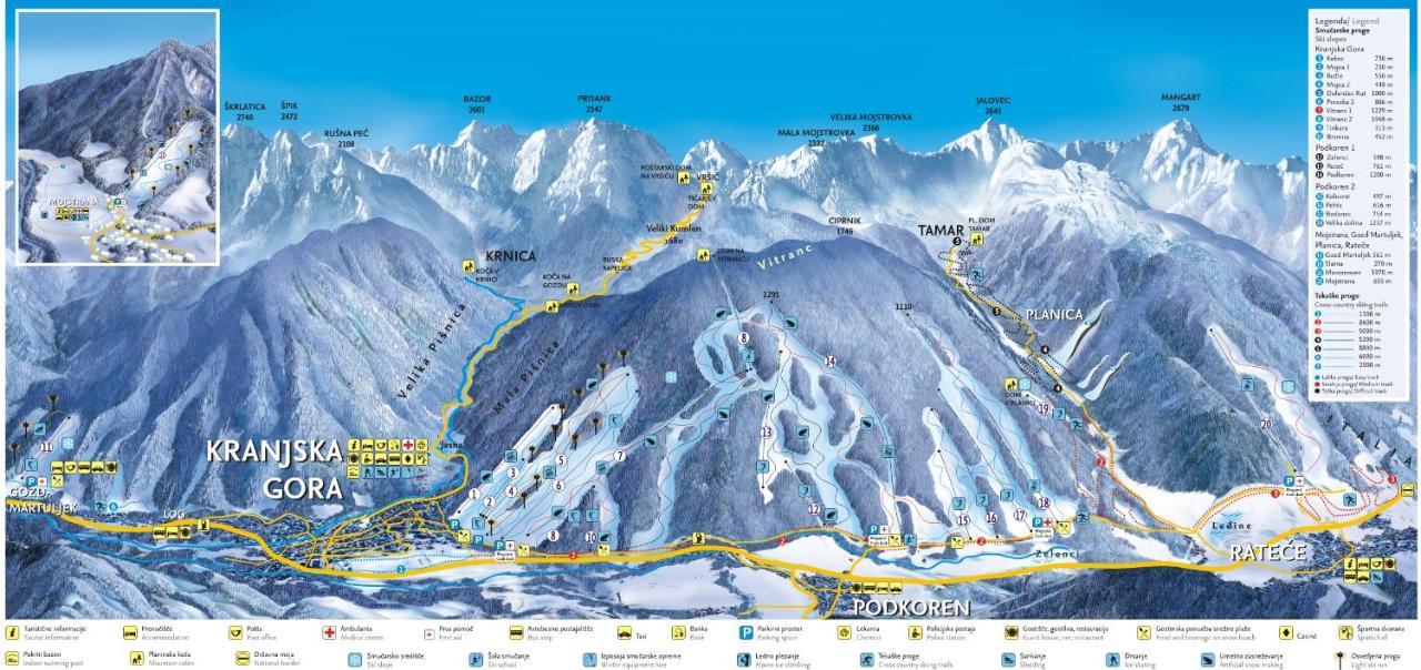 Apartma Manca Kranjska Gora Kültér fotó